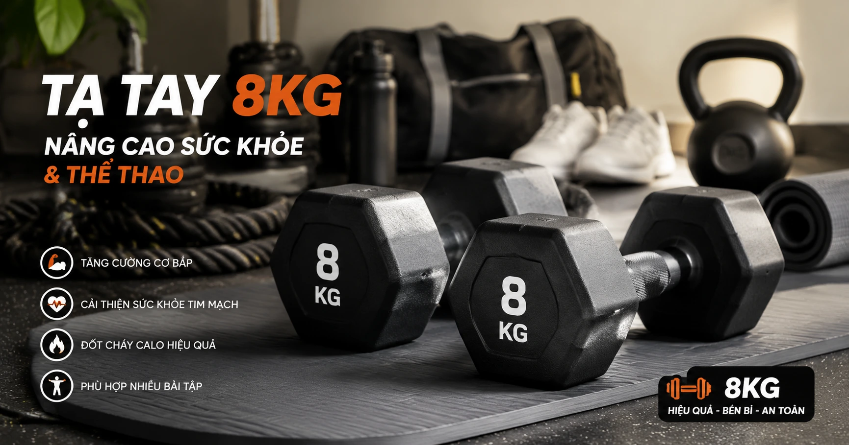 Tổng Quan Về Tạ Tay 8kg Và Ứng Dụng Trong Thể Thao - image 3