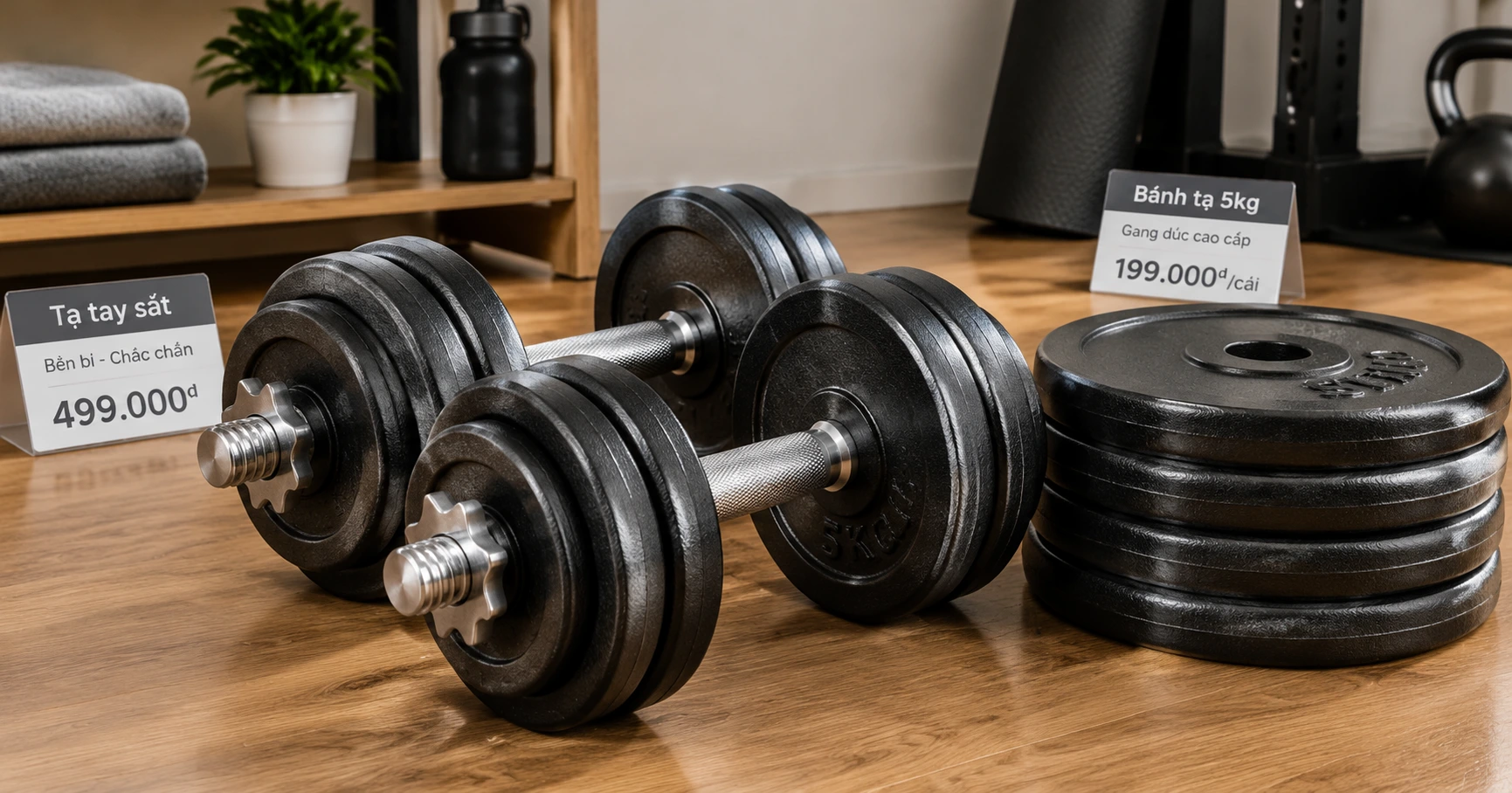 Bán tạ sắt giá rẻ TPHCM - Lựa chọn hoàn hảo cho người tập gym tại nhà - image 2 Bán tạ sắt giá rẻ TPHCM - Lựa chọn hoàn hảo cho người tập gym tại nhà - image 2